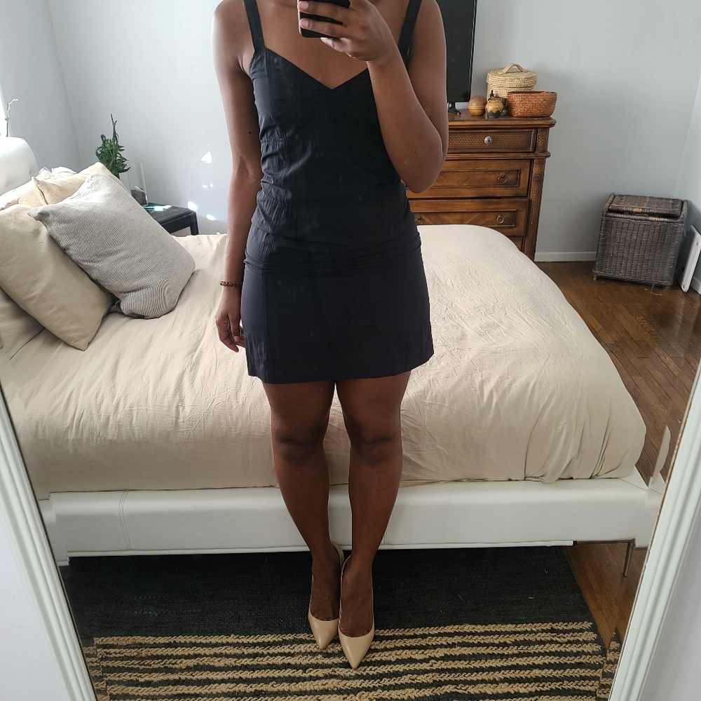 Club Monaco Black mini dress